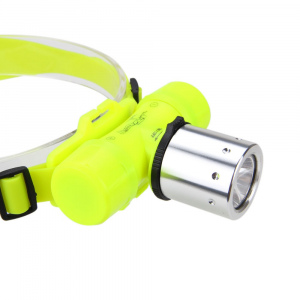 LAMPARA LJK DT-808-113 PARA CABEZA, ESPECIAL PARA BUCEO, RESISTENTE AL AGUA, 800 LUMENS, INCLUYE CARGADOR