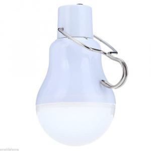 Foco portátil con panel solar 15W 130LM