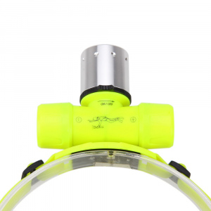 LAMPARA LJK DT-808-113 PARA CABEZA, ESPECIAL PARA BUCEO, RESISTENTE AL AGUA, 800 LUMENS, INCLUYE CARGADOR